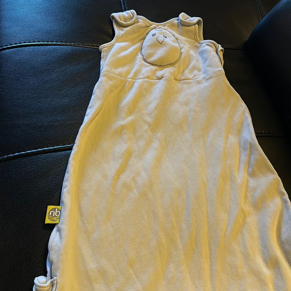 Nested bean gray sleep sack